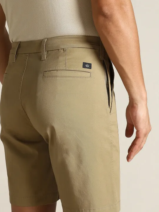 Buy Men Beige Ultimate Straight Fit Chino Shorts | Dockers