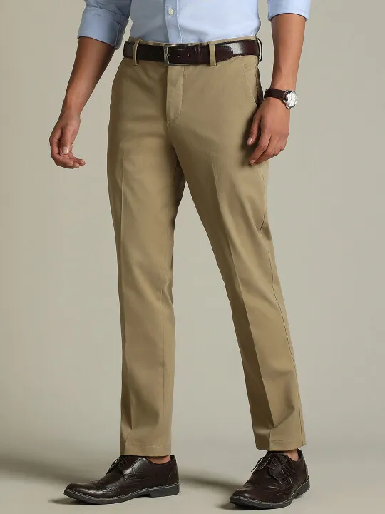Khaki Best Shoes To Wear With Dockers Signature Go Khakis, Slim Fit –  Dockers®