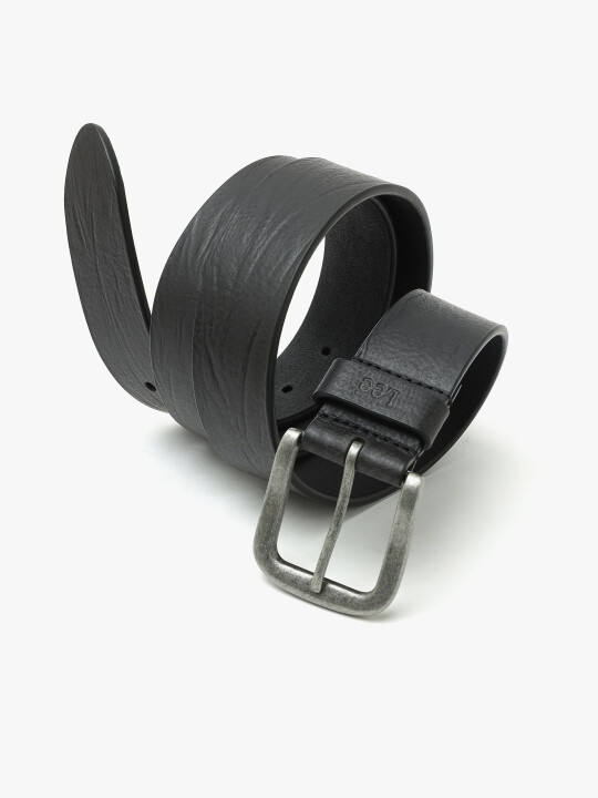 Buy Lee Men Men's Black Genuine Leather Lee® India Official