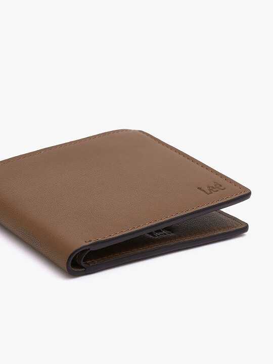 Buy Lee Men Brown Genuine Leather Wallet Lee® India Official