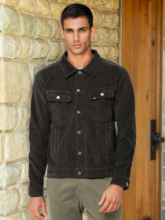 Buy Lee Men Solid Black Regular Fit Jacket | Lee® India Official