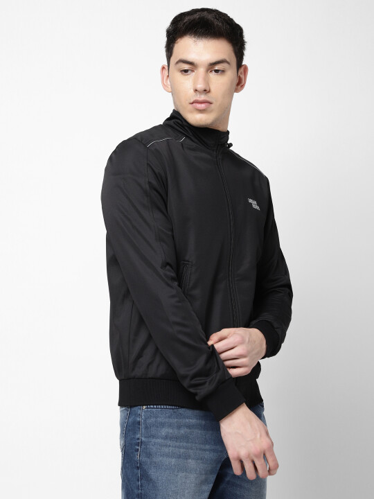 Buy Lee Men Solid Black Regular Fit Jackets | Lee® India Official