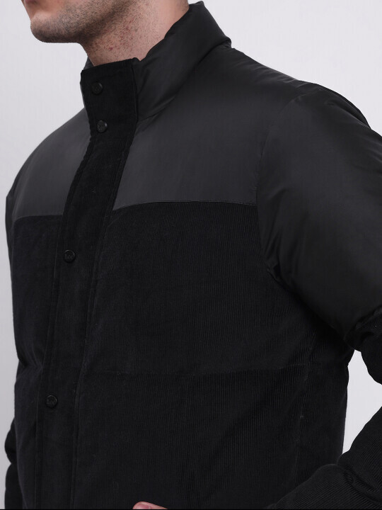 Buy Lee Men Solid Black Regular Fit Jacket | Lee® India Official