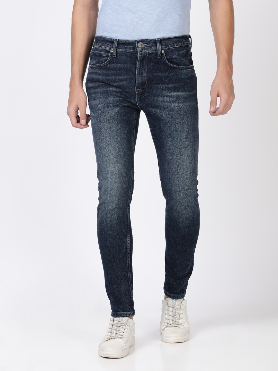 Buy Lee Men Blue Rodeo Regular Fit Mid Rise Jeans | Lee® India