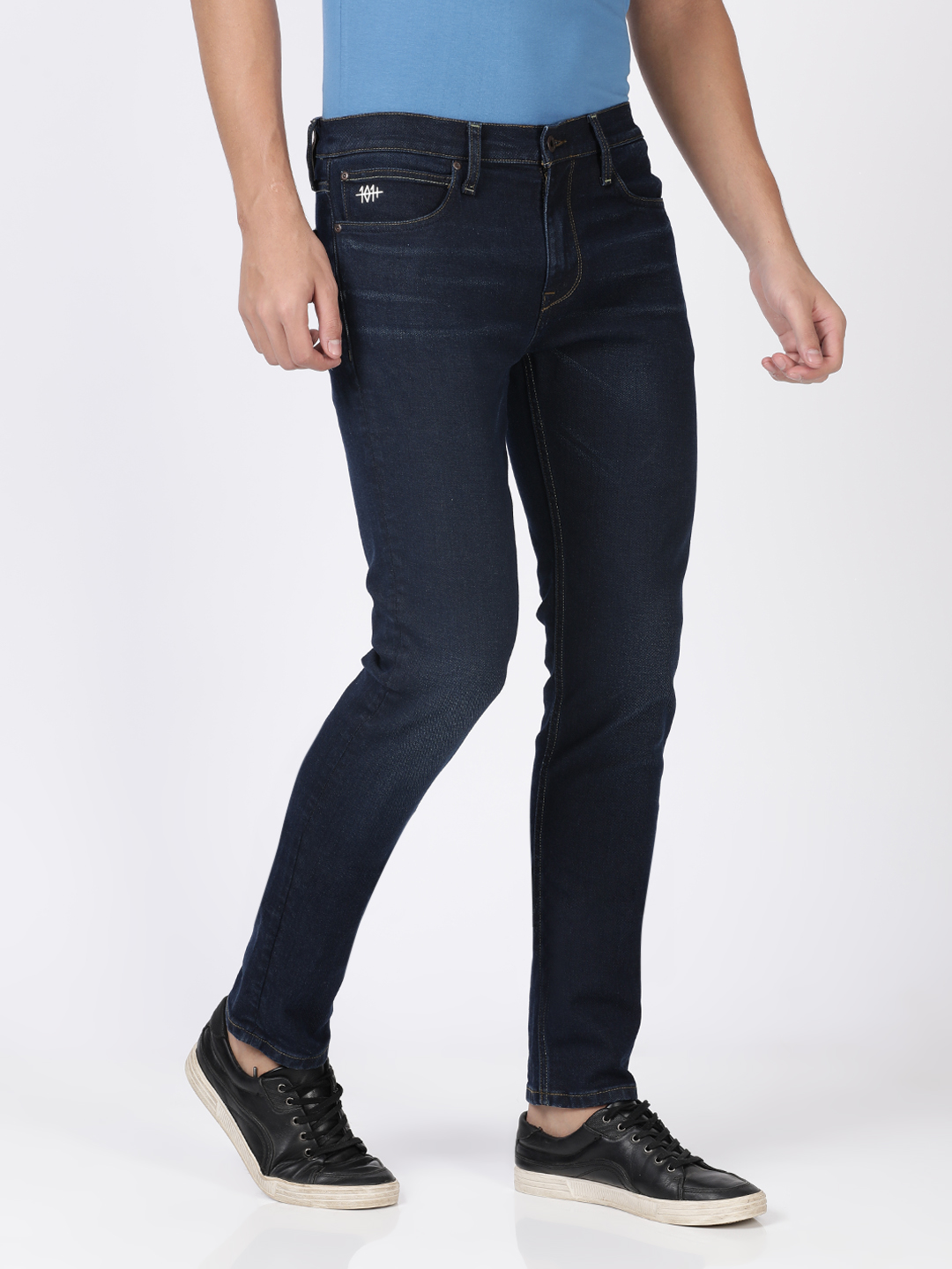 Buy Lee Travis Dark Blue Solid Slim Fit Jeans Lee® India