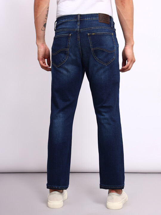 Buy Lee Men Blue Rodeo Regular Fit Mid Rise Jeans Lee India Official Online Store