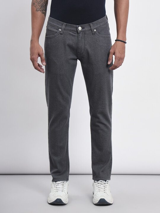 Buy Lee Men Grey Eric Skinny Fit Low Rise No Fade Jeans Lee