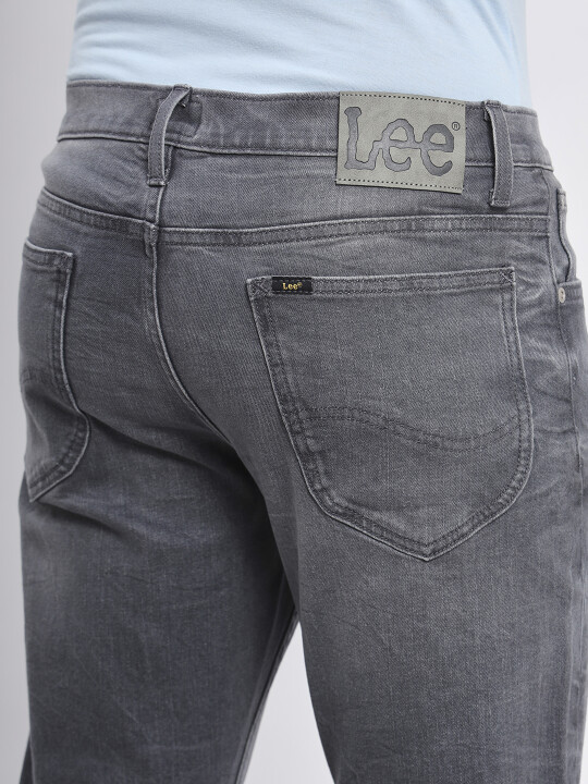 Buy Lee Men Grey Rodeo Straight Fit Mid Rise Jeans Lee® India