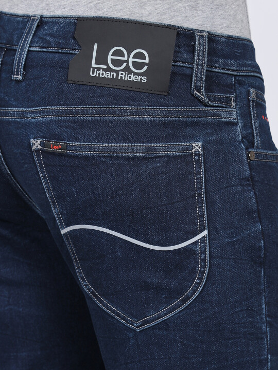 Buy Lee Men Blue Eric Skinny Fit Low Rise No Fade Jeans | Lee