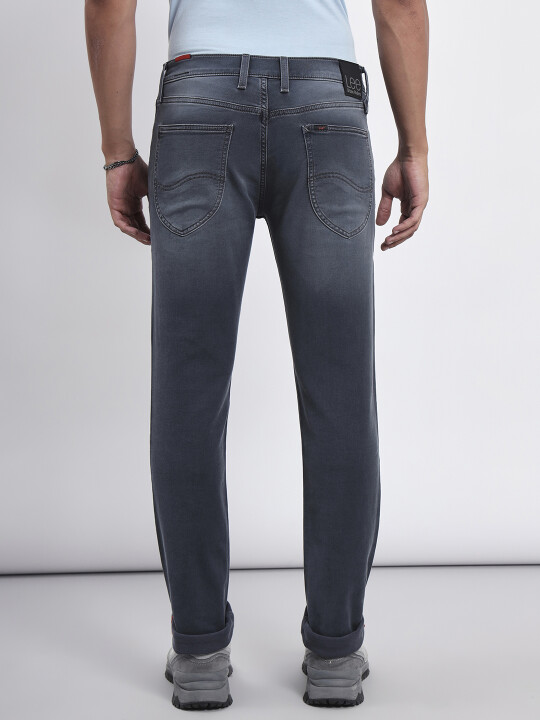 Buy Lee Men Grey Travis Slim Fit Mid Rise Light Fade Jeans Lee