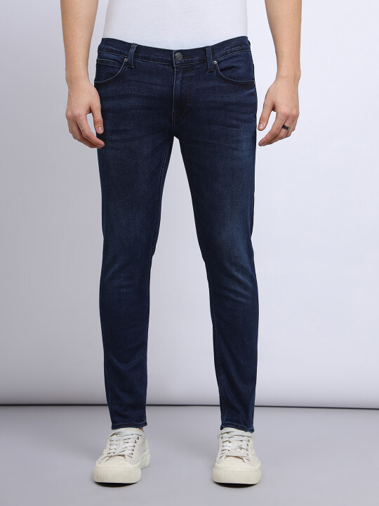 Buy Lee Men Blue Eric Skinny Fit Low Rise Light Fade Jeans Lee India Official Online Store