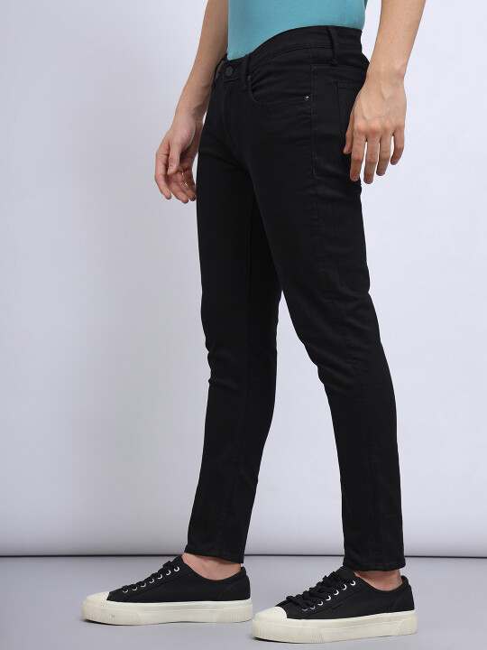 Buy Lee Men Black Eric Skinny Fit Low Rise No Fade Jeans Lee