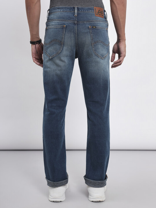 Buy Lee Men Blue Rodeo Regular Fit Mid Rise Jeans Lee® India