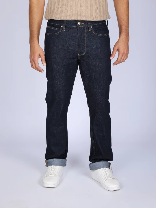 Buy Lee Men Blue Rodeo Straight Fit Mid Rise Jeans Lee® India