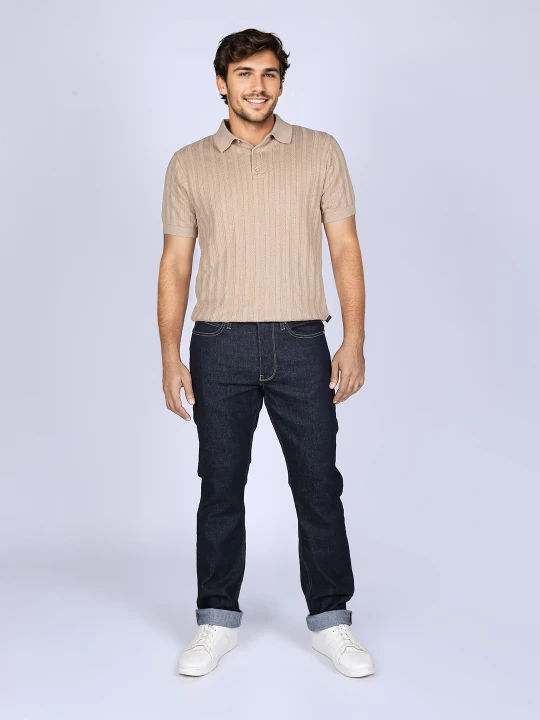 Buy Lee Men Blue Rodeo Straight Fit Mid Rise Jeans | Lee® India