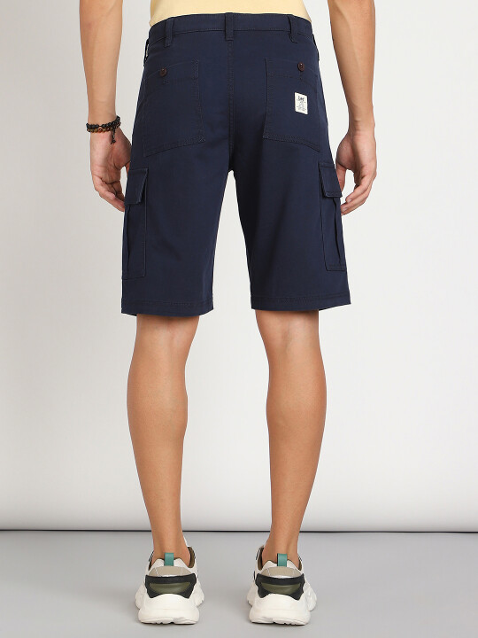 Lee Men's Blue Cargo Shorts