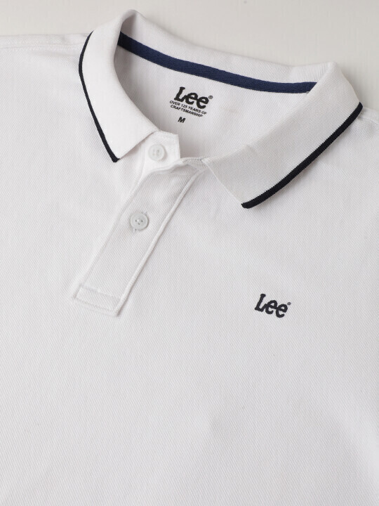 Buy Lee Men Solid White Polo Neck Slim Fit Tshirt | Lee® India Official  Online Store