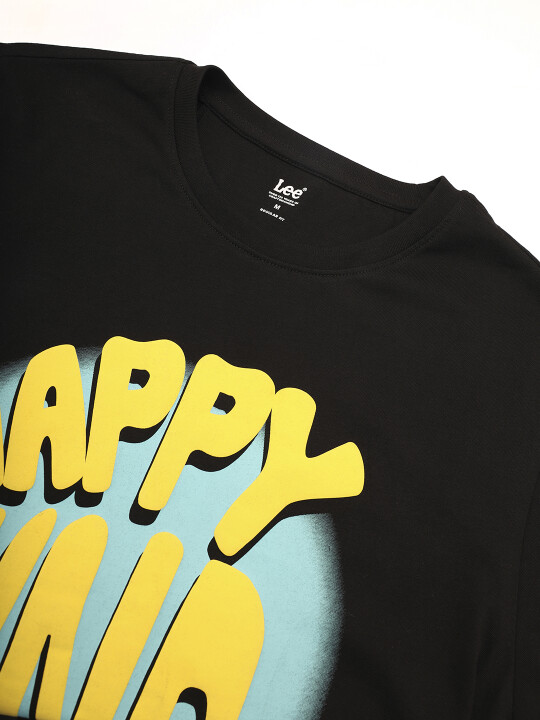 Lee Men's Black T-Shirt