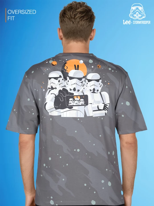 Lee Men's Grey T-Shirt - Main Image