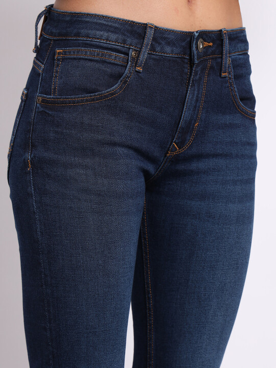 Buy Lee Women Blue Breese Boot Cut Fit Mid Rise Jeans Lee® India