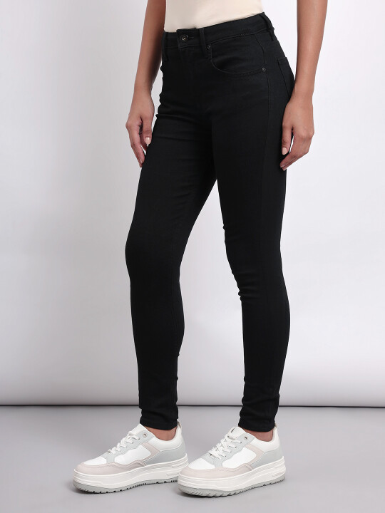 Buy Lee Women Black Scarlett Skinny Fit High Rise Jeans Lee India Official Online Store