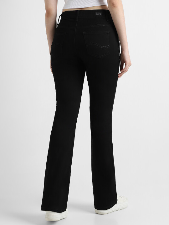 Lee Riders Midrise Bootcut Black Lee Women's Black Jeans