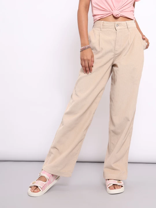 Lee Women's Beige Trousers