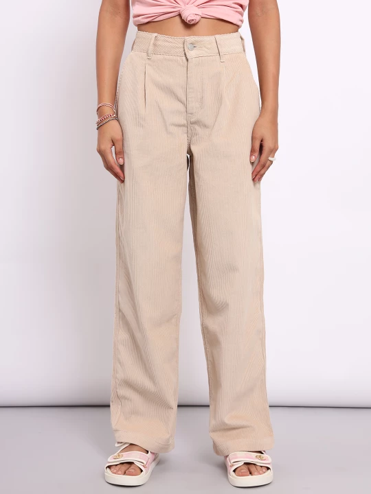 Lee Women's Beige Trousers