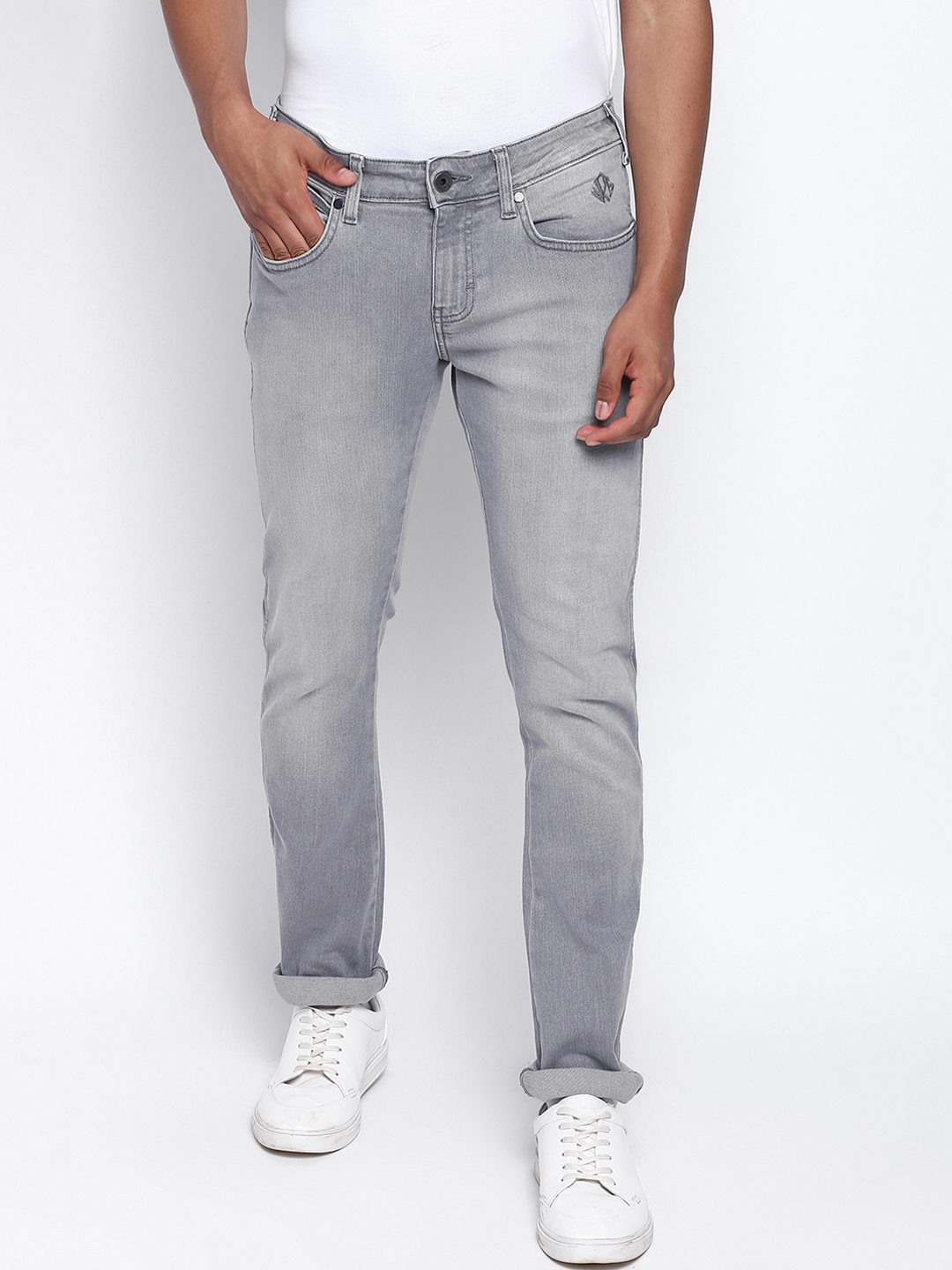 Buy Men Blue Millard Regular Fit Mid Rise Heavy Fade Jeans 