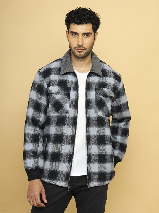 Buy Men Solid Yellow Padded Regular Fit Jacket | Wrangler® India