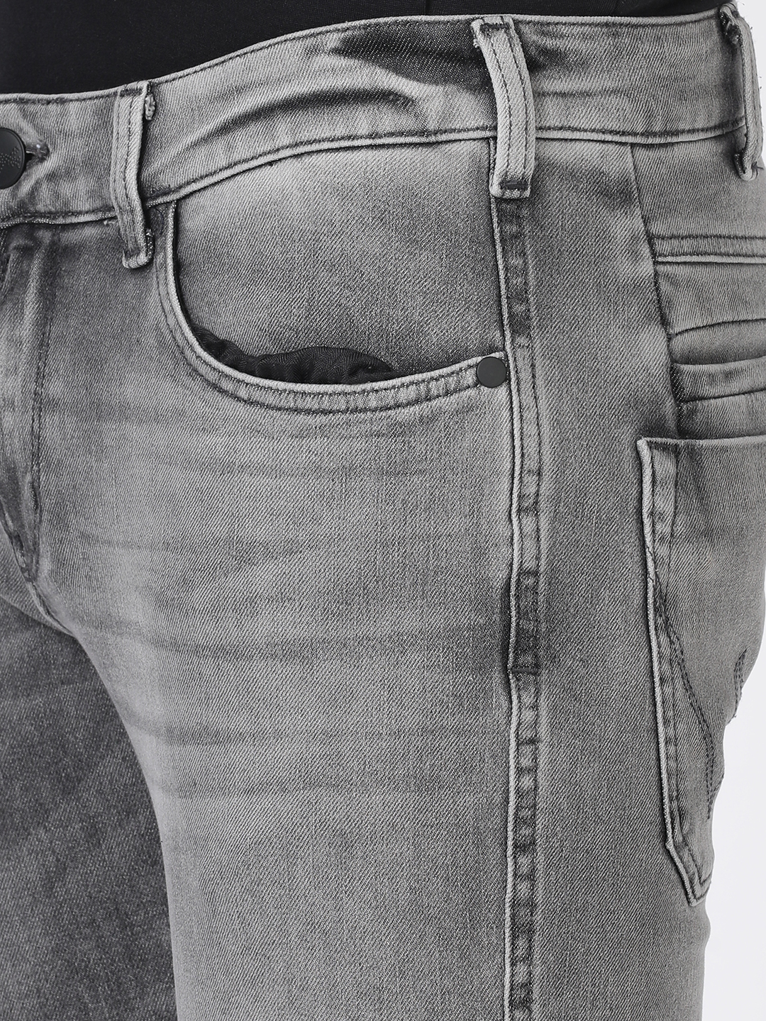 Buy Wrangler Vegas Grey Solid Skinny Fit Jeans | Wrangler® India