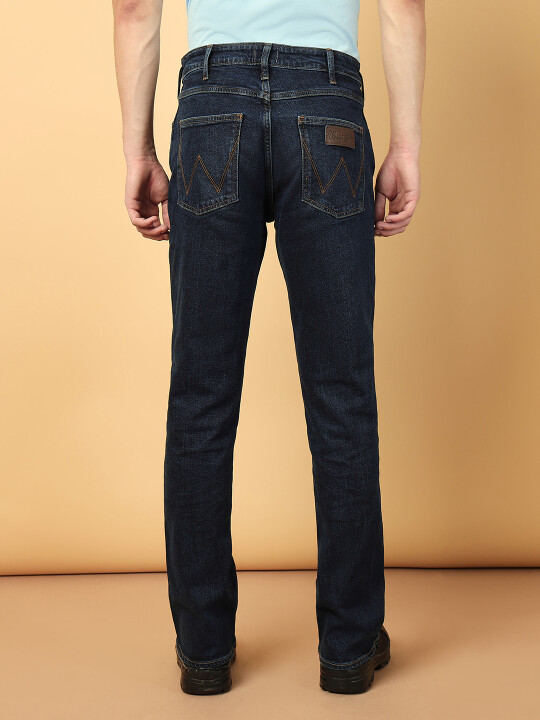 Jeans Wrangler Jacksville Pour Homme - Bootcut Stretch En Coton Délavé - Neuf Avec étiquettes
