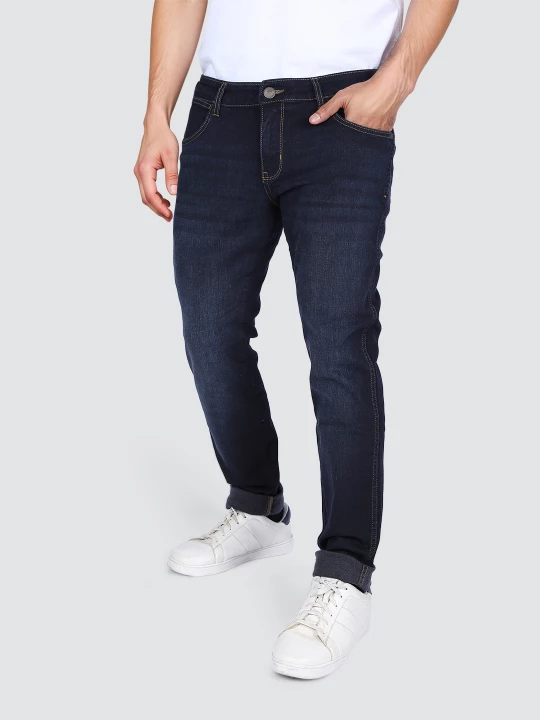 Buy Men Blue 11MWZ Regular Fit Mid Rise No Fade Jeans | Wrangler