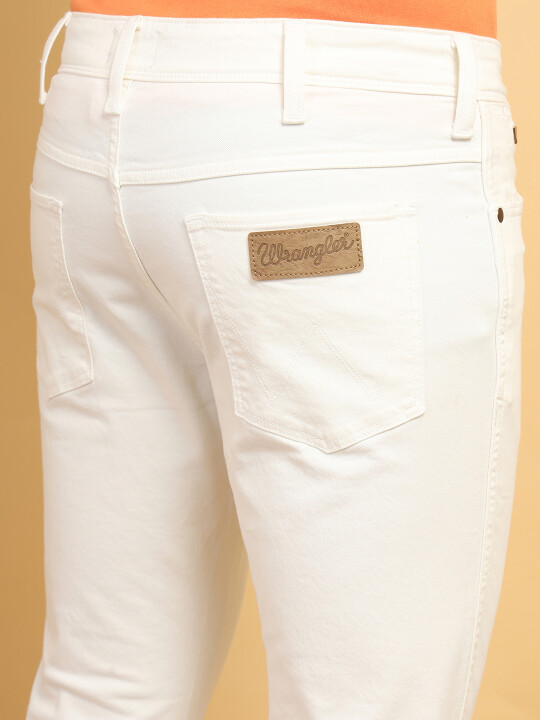 Wrangler Men's White Jeans - Main Image