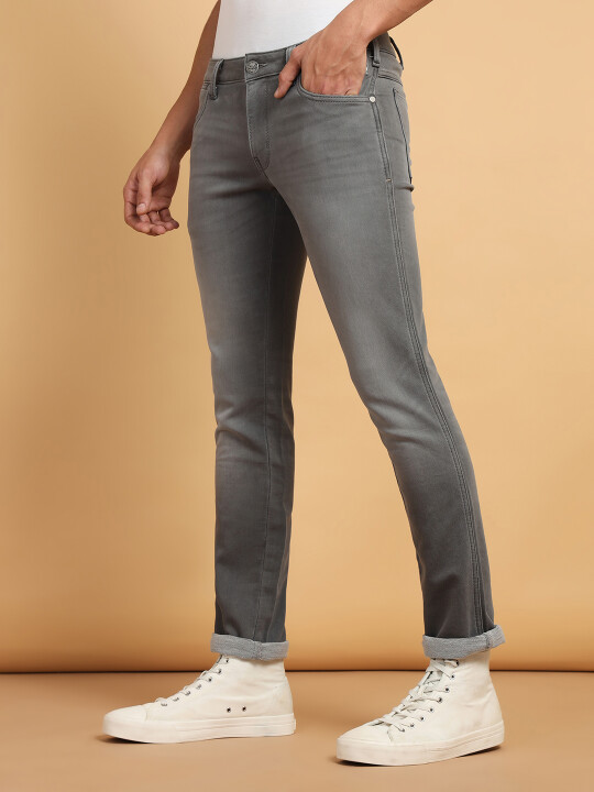 Wrangler Men's Grey Jeans - Main Image