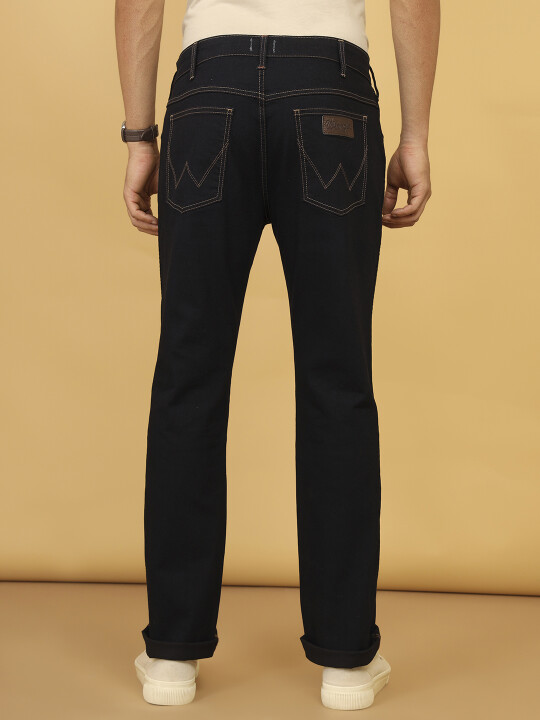 Buy Men Blue Davidson Slim Fit Mid Rise Jeans Wrangler® India