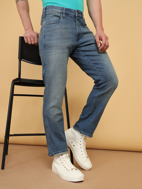 Buy Wrangler Men's Millard Blue Jeans (Regular) | Wrangler® India 