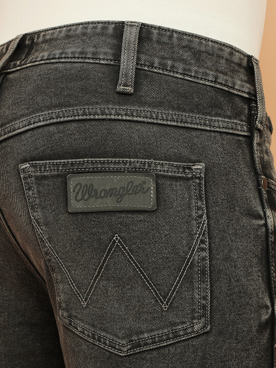 Buy Men Grey Bostin Slim Fit Mid Rise No Fade Jeans Wrangler - Main Image