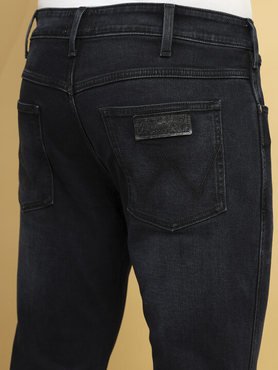 Buy Men Black Millard Straight Fit Mid Rise No Fade Jeans