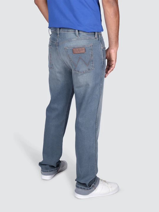 Buy Wrangler Men Blue 13MWZ Comfort Fit Mid Rise Jeans Wrangler