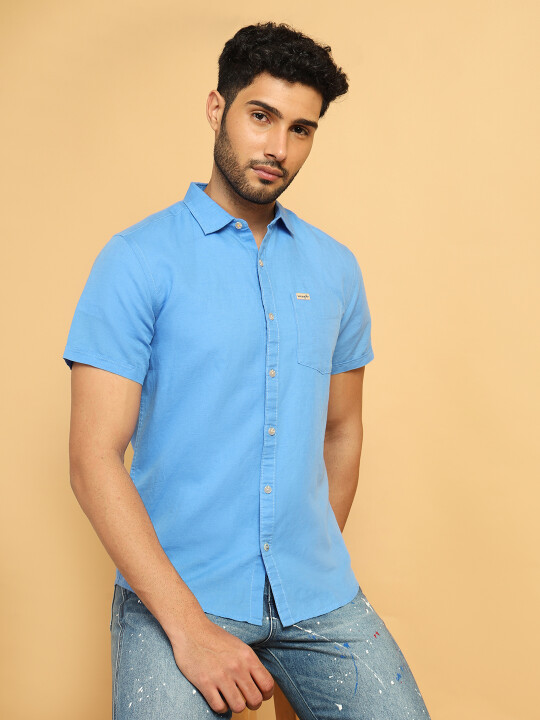 Wrangler Men's Blue Shirt