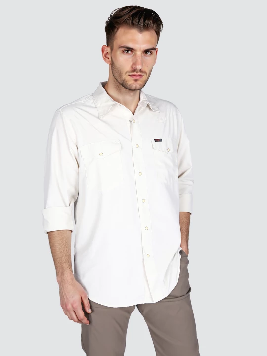 Buy Men Solid Grey Regular Fit Shirt | Wrangler® India Official