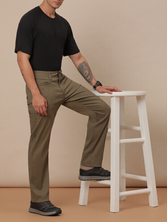 Men's Stretchy Slim Fit Straight Pants | Mens pants casual, Mens dress pants,  Slim fit formal pants