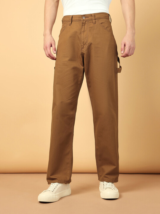 Mid Rise Loose Fit Trousers