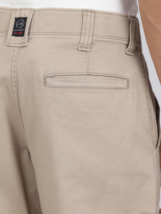 Buy Wrangler Men Brown Mid Rise Relaxed Fit Cargo Wrangler