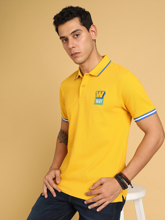 nページ Buy Wrangler Men Graphic Print Yellow Crew Neck Tshirt | Wrangler