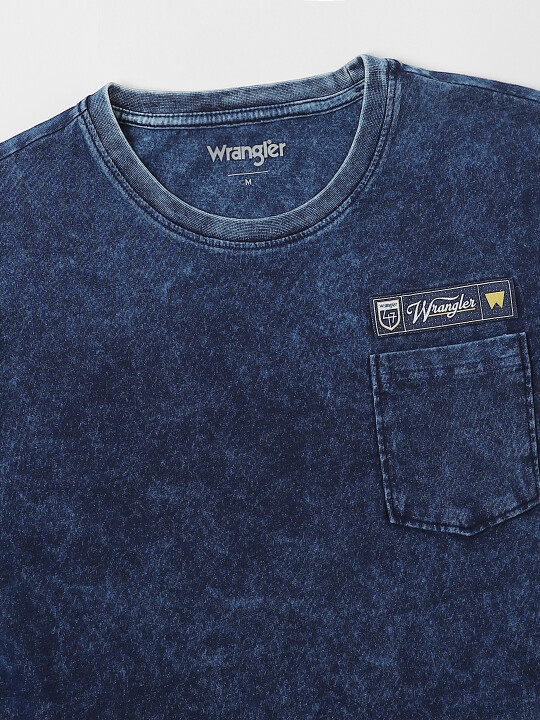 Wrangler Men's Blue T-Shirt