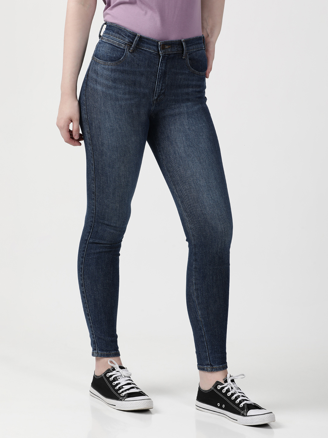 Wrangler Women's Blue Body Bespoke Jeans (Skinny)