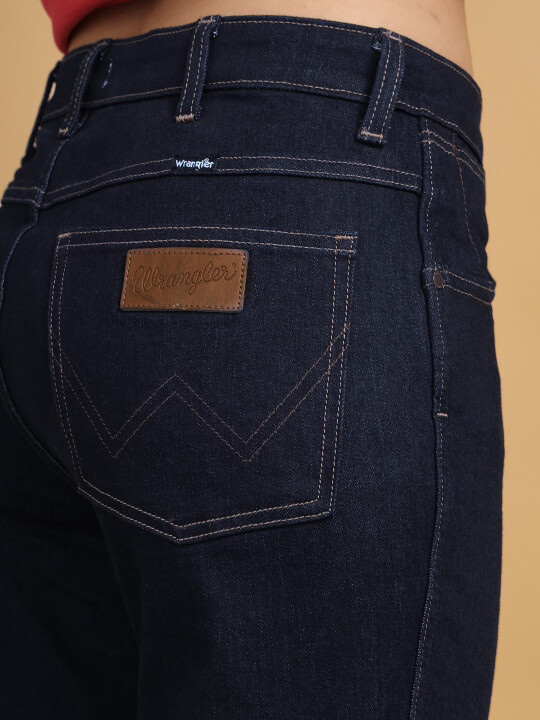 Buy Women Blue Bootcut Slim Boot Cut Fit High Rise Jeans