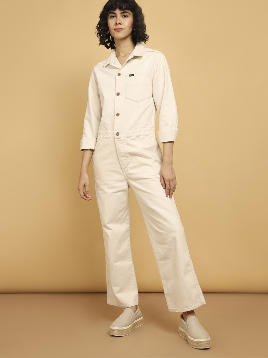 Wrangler Women's White Jumpsuit
